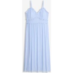 bonprix Jerseykleid aus zartem Meshblau 44Damen