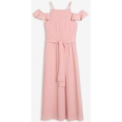 bonprix Ausgestelltes Chiffonkleidrosa 176Mädchen