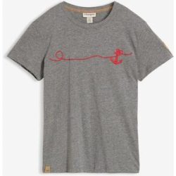 bonprix Besticktes T-Shirtgrau 40Damen
