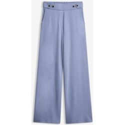 bonprix Jersey-Hose aus Punto di Romablau 36Damen