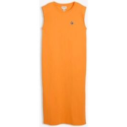 bonprix Shirtkleid aus reiner Bio-Baumwolleorange 44Damen