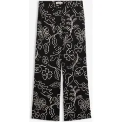 bonprix Marlenehoseschwarz 46Damen