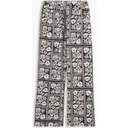 bonprix Jersey-Hose aus Punto di Romaschwarz 36Damen