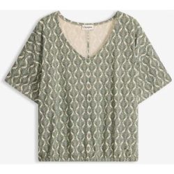 bonprix Oversize-Shirt aus softem Viskose- Mixbeige 48Damen