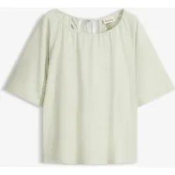 bonprix Oversize-Shirt aus Bio-Baumwollegrün 48Damen