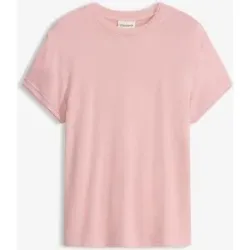 bonprix T-Shirt in 2-in-1-Optik aus Viskose-Mixrosa 52Damen