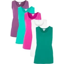 bonprix Long-Top (5er-Pack)grün 36Damen
