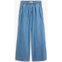 bonprix Wide-Leg-Jeans, High Waistblau 46Damen
