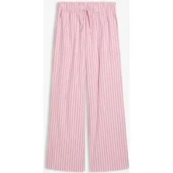 bonprix Palazzo-Hose aus Baumwoll-Mixrosa 42Damen