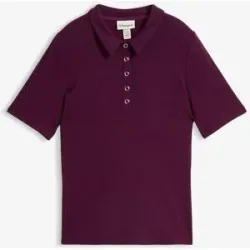 bonprix Poloshirt aus Viskose-Mixlila 44Damen
