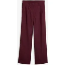 bonprix Schlupfhose mit Twill-Strukturrot 44Damen