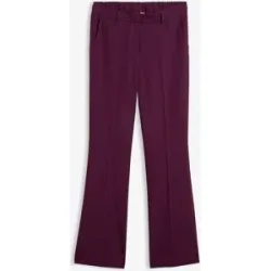 bonprix Ausgestellte Hose mit Bügelfaltenlila 46Damen