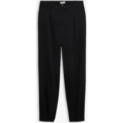 bonprix Verkürzte Hose mit Viskoseschwarz 36Damen
