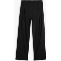 bonprix Bengalin-Hose mit Bundfalte aus Viskose-Mixschwarz 54Damen