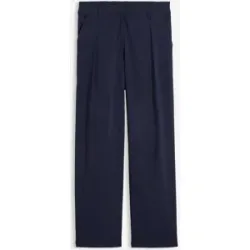 bonprix Bengalin-Hose mit Bundfalte aus Viskose-Mixblau 38Damen