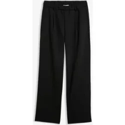 bonprix Punto di Roma Hose mit Bundfalteschwarz 48Damen