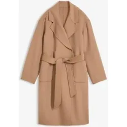 bonprix Blazermantel aus weichem Woll-Mixbraun 48Damen