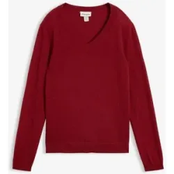 bonprix Pullover aus weichem Kaschmir-Mix mit Good Cashmere Standard®rot 52Damen