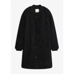 bonprix Teddy-Mantelschwarz 40Damen