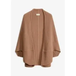 bonprix Strick-Cape Cardiganbraun 36Damen