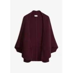 bonprix Strick-Cape Cardiganrot 36Damen
