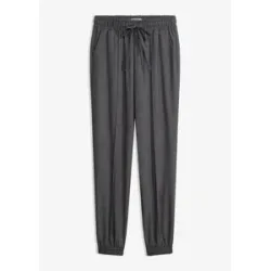 bonprix Joggpants aus Viskose-Mixgrau 52Damen