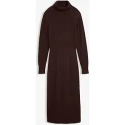 bonprix Strickkleid aus Merinowollebraun 40Damen