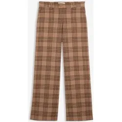 bonprix Marlenehose mit weichem Wollanteilbraun 50Damen