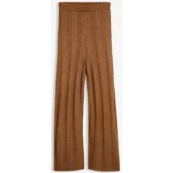 bonprix Hose aus Rippstrickbraun 44Damen