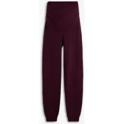 bonprix Umstandshose aus weichem Strickrot 36Damen