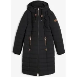bonprix Steppmantel, 2-in-1 Optikschwarz 36Damen
