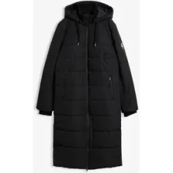 bonprix Steppmantel mit Kapuze, Oversize Passform, sportlicher Stil, mit Stehkragen