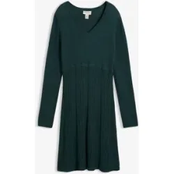 bonprix Strickkleidgrün 52Damen