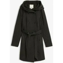 bonprix Kurzmantel mit Wollegrün 42Damen