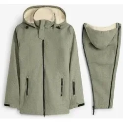 bonprix Kuschelige 3-in-1 Umstandsjacke und Tragejackegrün 38Damen