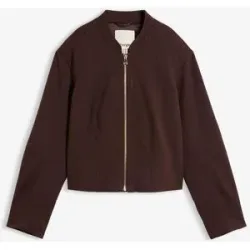 bonprix Blouson aus softem Viskose-Mixbraun 50Damen