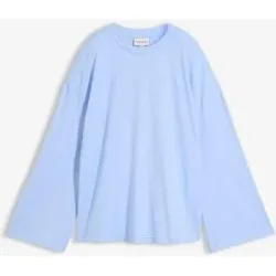 bonprix Longshirt aus fließender Qualitätblau 36Damen