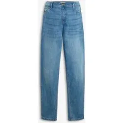 bonprix 2-in-1 Mom-Jeans für die Schwangerschaft und danach, Ankle Lengthblau 42Damen