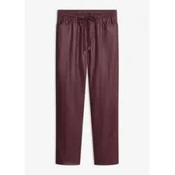 bonprix Lederimitat Schlupfhoserot 42Damen