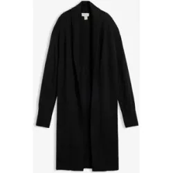 bonprix Longstrickjackeschwarz 48Damen