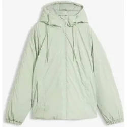 bonprix Gummierte, winddichte Outdoorjackegrün 52Damen