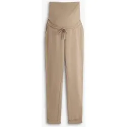 bonprix Bequeme Umstandsjogginghose aus Bio-Baumwollebraun 32Damen