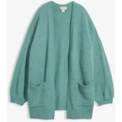 bonprix Oversize-Strickjackegrün 44Damen