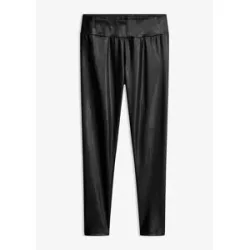 bonprix Lederimitat-Leggings mit Thermo Funktionschwarz 48Damen
