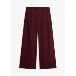 bonprix Palazzo-Hose aus Viskose-Mixrot 46Damen