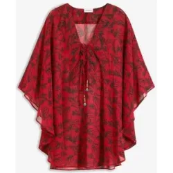 bonprix Strandtunikarot 48Damen