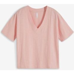 bonprix Oversize-Shirt aus reiner Bio-Baumwollerosa 40Damen