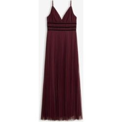 bonprix Abendkleid aus zartem Tüll mit Plisseérot 36Damen
