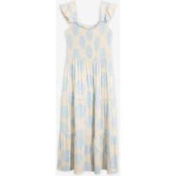bonprix Jerseykleid aus softem Viskose-Mixweiß 48Damen