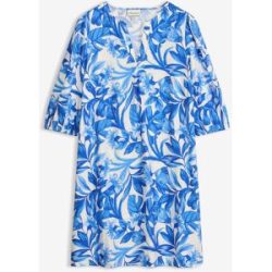 bonprix Tunika-Kleid aus feinem Viskose-Mixweiß 40Damen